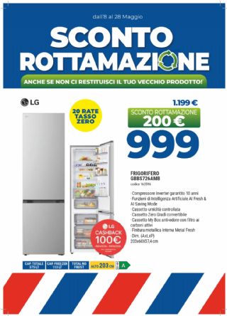 FRIGO LG GBBS726AMB